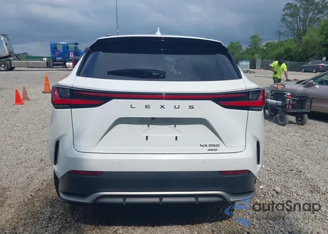 2025 Lexus Nx 350 F Sport Handling from USA, damaged, VIN 2T2KGCEZXSC066038